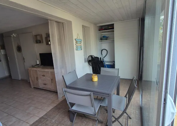 Joli T2, à 400m à Pied De La - Piscine Privée Appartamento