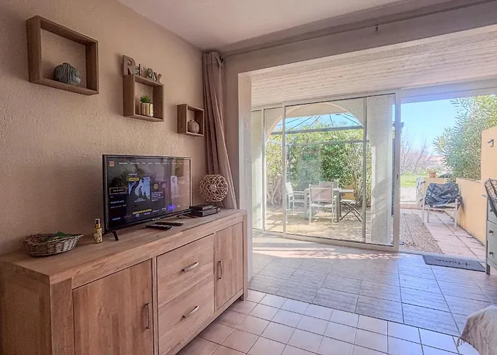 Lejlighed Joli T2, A 400m A Pied De La - Piscine Privee Gruissan
